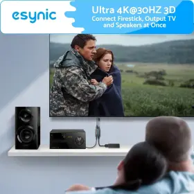 ESY204 ESYNIC Hdmi Audio Extractor Rca #2
