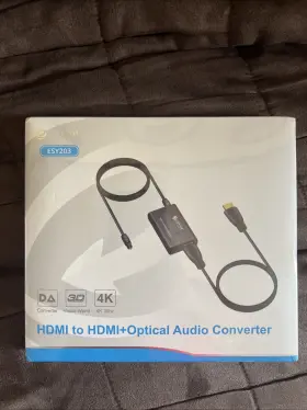 YN44 ESYNIC Hdmi Optical Audio Converter