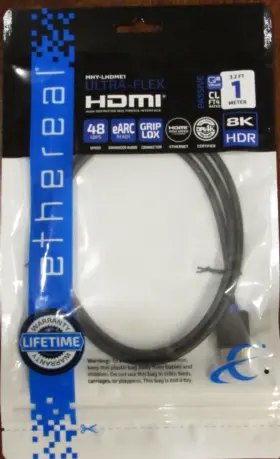 MHY-LHDME1 ETHEREAL Meter Hdmi Cable Gbps Earc High Hdr