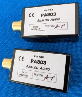 PA803 ETS Analog Audio Ethernet Baluns Set