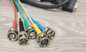 26-533-03 EXTRON Sym Bncm Pin Male Bnc Female Mhr Cable #2