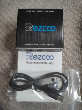 EZ-SP12H2 EZCOO Hdmi Splitter Hdr Dolby Vision Atmos Scaler