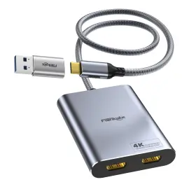 C2HD271-EU FAIRIKABE Usb Dual Hdmi Splitter Display Monitor
