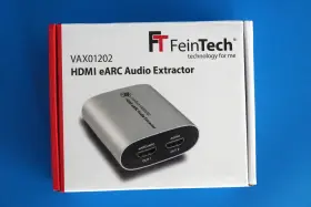 Feintech Vax01202 Earc 1x2 Hdmi Audio Extractor - Dolby Atmos Truehd Dts-hd
