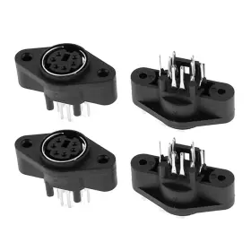 619668167200 FIXINAIRP Mini Din Pin Female Video Connector