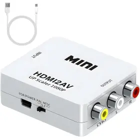 762110201844 FLSAZRX Hdmi Rca Adapter Audio Video Converter