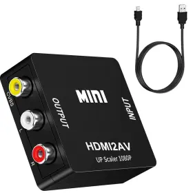 762110945847 FLSAZRX Hdmi Rca Adapter Audio Video Converter