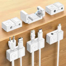 SA218 FLYCOCO Double Door Magnetic Management Cable Clips