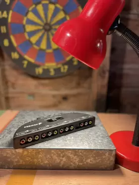 A1675 FOSMON Port Rca Selector Box Switch Splitter