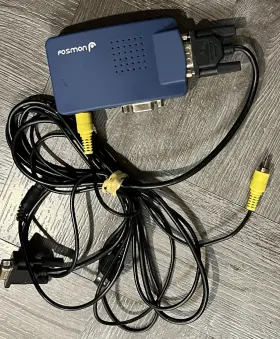 879565018825 FOSMON Vga Rca Video Converter Adapter Usb