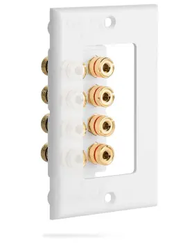 HD8002-A FOSMON Quad Speaker Theater Wall Plate #3 HD8002-A FOSMON Quad Speaker Theater Wall Plate #3