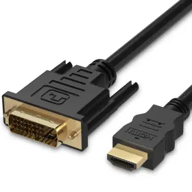 HDDV6 FOSMON Hdmi Dvi Cable Directional Ada