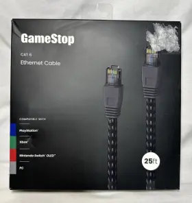 22VG-GSPL GAME STOP Cat Ethernet Cable Playstation Xbox Cord