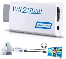 000733 GAMER GEAR Hdmi Converter Wii Video Audio