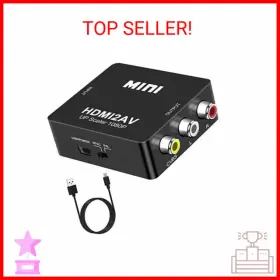 Gana 705353747557 Digitnow Hdmi To Rca 1080p Mini Analogue Av 3rca Cvbs Composit