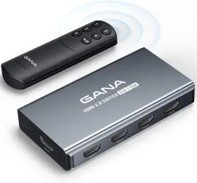 Gana It-ig-5in1 Hdmi Switch 5 In 1 Out 4k 60hzhdmi Splitter Switcher With Remote Gana It-ig-5in1 Hdmi Switch 5 In 1 Out 4k 60hzhdmi Splitter Switcher With Remote