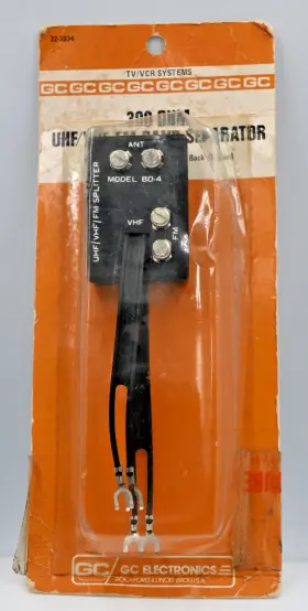 32-3034 GC ELECTRONIC Uhf Vhf Fm Separator