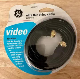008-00-0124 GE Ultra Shielded Video Coax Cable