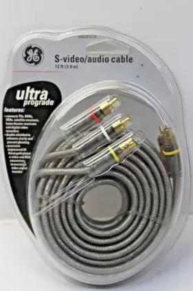 008000123 GE Ultra Video Audio Cable Tv Dvd Prograde