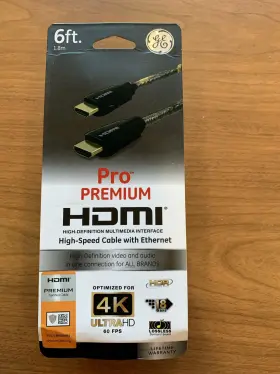 030878335225 GE Pro Hdmi Cable Ethernet