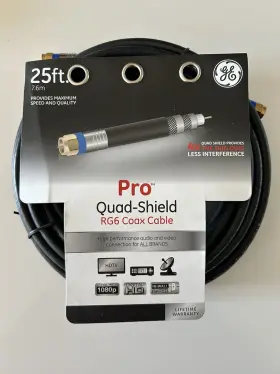 030878335317 GE Pro Quad Shield Coax Cable Digital