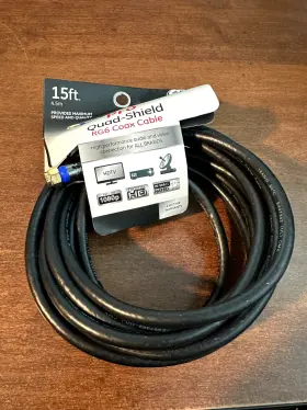 030878337328 GE Pro Quad Shield Coax Cable