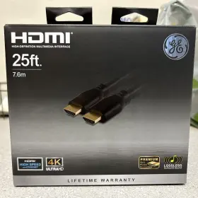 25FT GE Pro Hdmi Digital Cable Ethernet Connectors