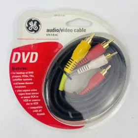 030878901925 GE Dvd Audio Video Ultra Loss Coaxial Cable 030878901925 GE Dvd Audio Video Ultra Loss Coaxial Cable