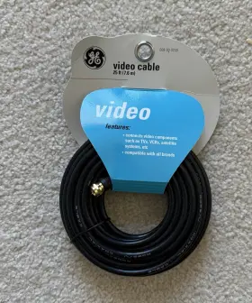 030878932103 GE Coaxial Cable Loss Plugs End Video