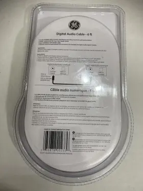 20233 GE General Electric Jasco Digital Audio Cable Ultra Pro #2 20233 GE General Electric Jasco Digital Audio Cable Ultra Pro #2