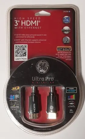 24503 GE High Hdmi Ethernet Cable Ultra Pro