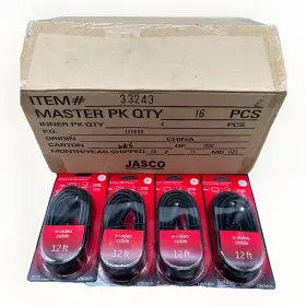 33243 GE Feet Video Cable Tv Satellite Dvd Dvr Receiver Box
