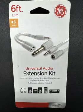 34509 GE Audio Extension Splitter Adapter Kit