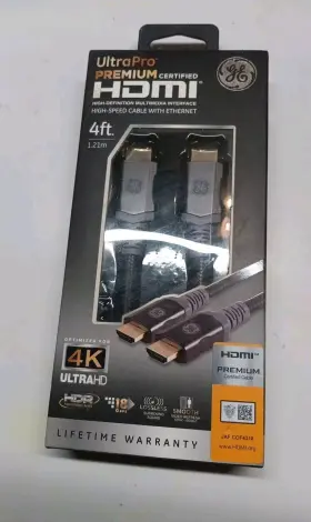 48721 GE Ultrapro Hdmi High Cables Ethernet