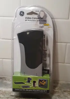 83299 GE Video Converter Rf Modulator Withs Connect Dvd Game