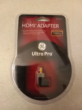 87724 GE Ultra Pro Right Angle Hdmi Adapter