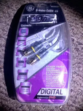 AV22672 GE Video Cable Ultra Prograde Digital Hdtv Tv Dvd Vcr