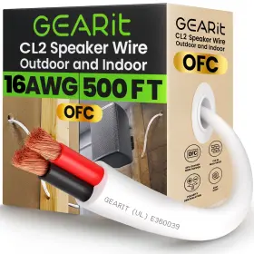 769272820975 GEARIT Wall Speaker Wire Ofc Meters Feet