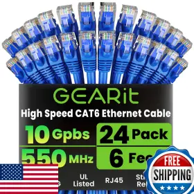 B00XIG57A6 GEARIT Cat Ethernet Patch Cable