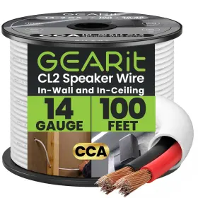 B08R5VDBNL GEARIT Speaker Wire Gauge Copper Clad Wall