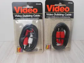 Gemini Cv144k Video Dubbing Cables Lot Of 2 Factory Sealed Nos Gemini Cv144k Video Dubbing Cables Lot Of 2 Factory Sealed Nos