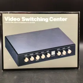 Gemini Sc1600 Vintage Video Switching Center New In Box