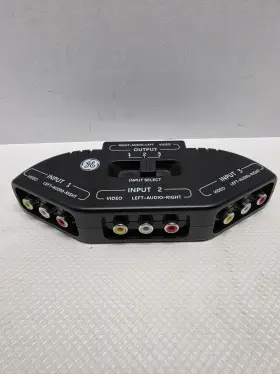 33623 GENERAL ELECTRIC Ge Audio Video Rca Switch Selector Box