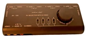 FX227 GETWIREDUSA Switcher Box Vidio Audio Switch