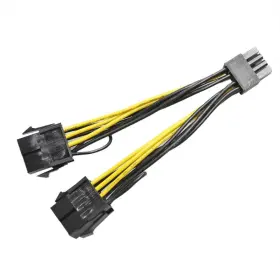 NE3401 GINTAI Graphics Card Power Cable Cpu Pin Male Dual