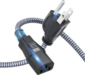 KE201 GOALFISH Power Cord Prong Ac Cable