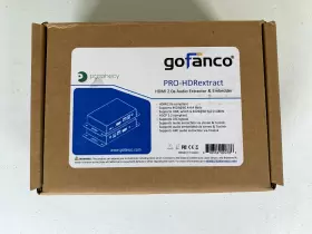 818354020786 GOFANCO Hdmi Audio Extractor Embedder Hdr Pro