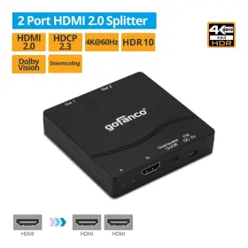 818354022155 GOFANCO Hdmi Splitter Hdr #2
