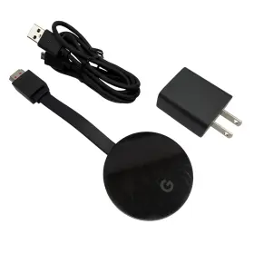 NC2-6A5-D GOOGLE Chromecast Ultra Streaming Media Player