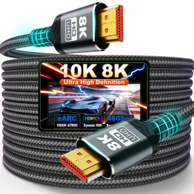 CABLE-RH9862578 GREEN JISS Hdmi Ultra High Lead Brai